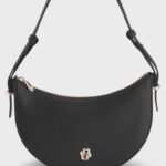 Sac porté croisé en cuir à monogrammes Double B